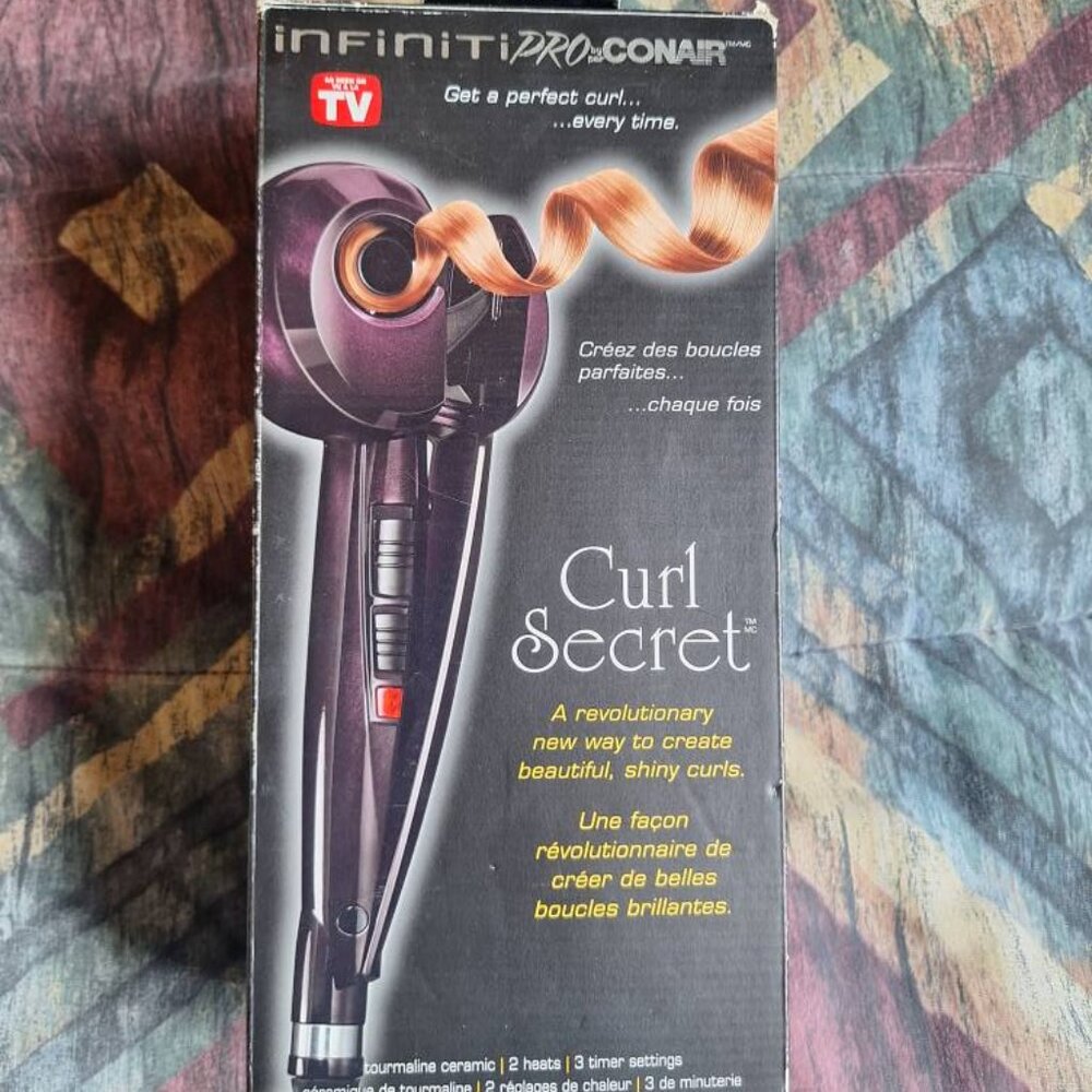 ✨ Conair InfinitiPro Curl Secret – Automatic Curling Iron (Like New, Boxed)
